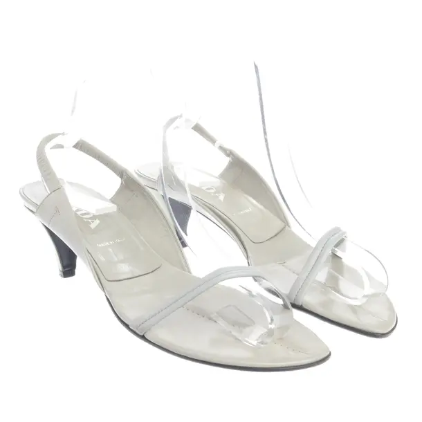 Sandaletten in Grau, , Prada