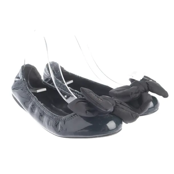 Ballet Flats in Blue, , Prada Linea Rossa