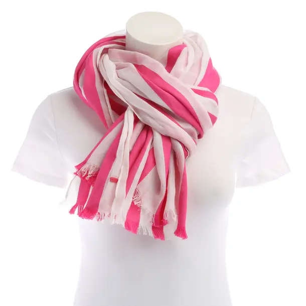 Schal in Rosa, Baumwolle, Hugo Boss Red Label