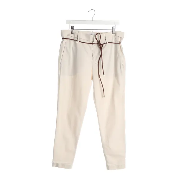 Pantaloni, in Crema, Cotone, Brunello Cucinelli