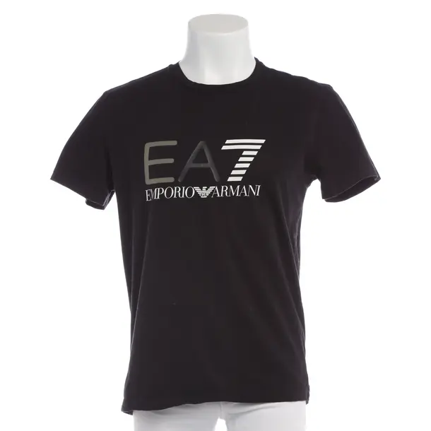 T-Shirt in Black, Cotton, Emporio Armani