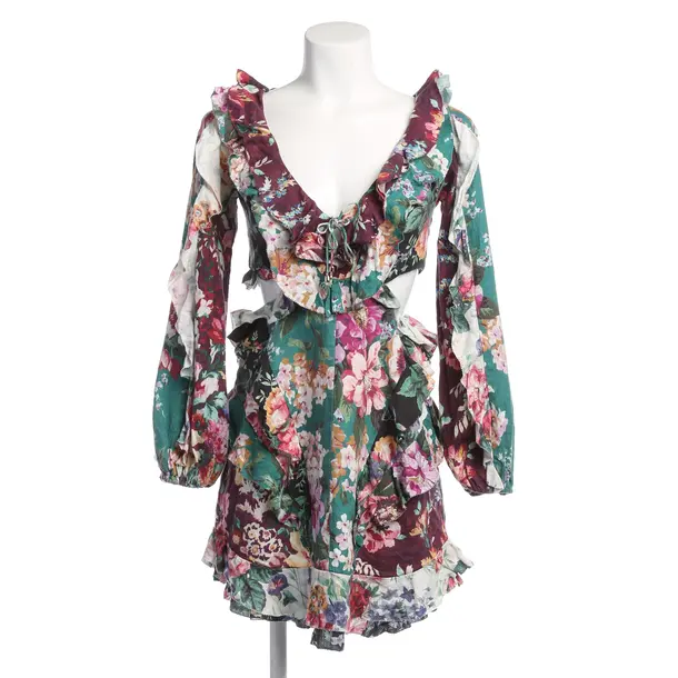 Kleid in Mehrfarbig, Leinen, Zimmermann