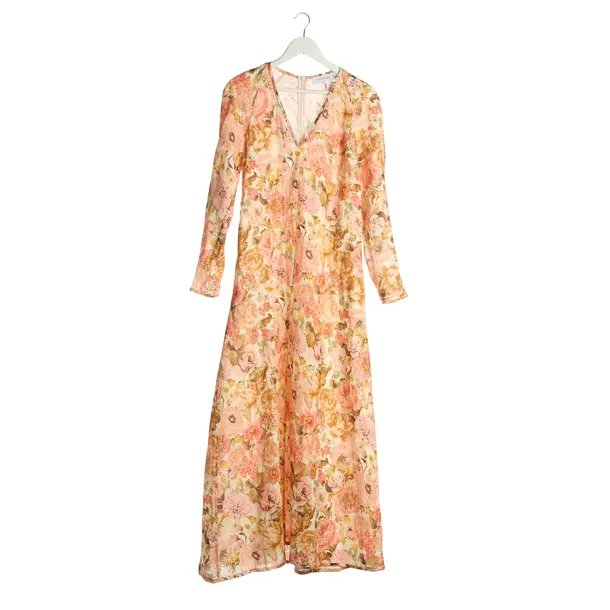 Kleid in Mehrfarbig, Leinen, Zimmermann