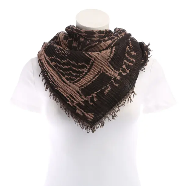 Shawl in Brown, Wool, Lala Berlin