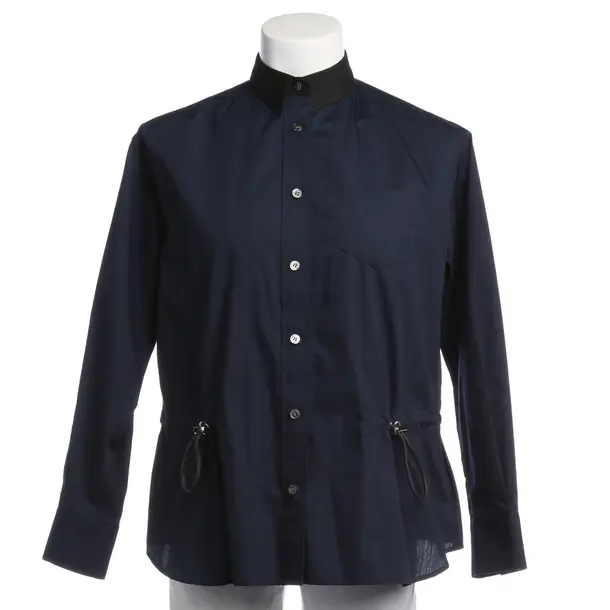 Bluse in Blau, Polyester, Sacai