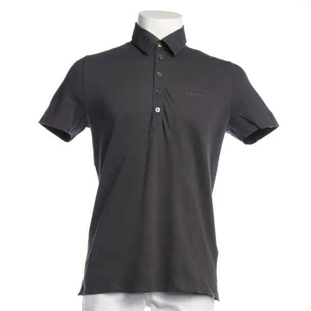 T-Shirt in Grau, Baumwolle, Falke