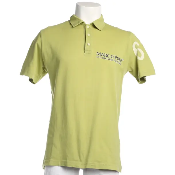 Poloshirt in Grün, Baumwolle, Marc O'Polo