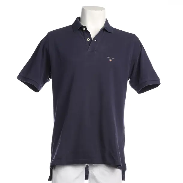 Poloshirt in Blau, Baumwolle, Gant