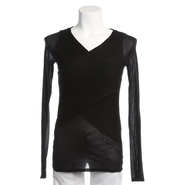 Longsleeve in Schwarz, Modal, Patrizia Pepe
