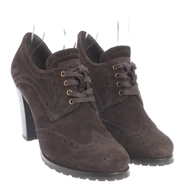 Ankle Pumps in Braun, , Prada Linea Rossa