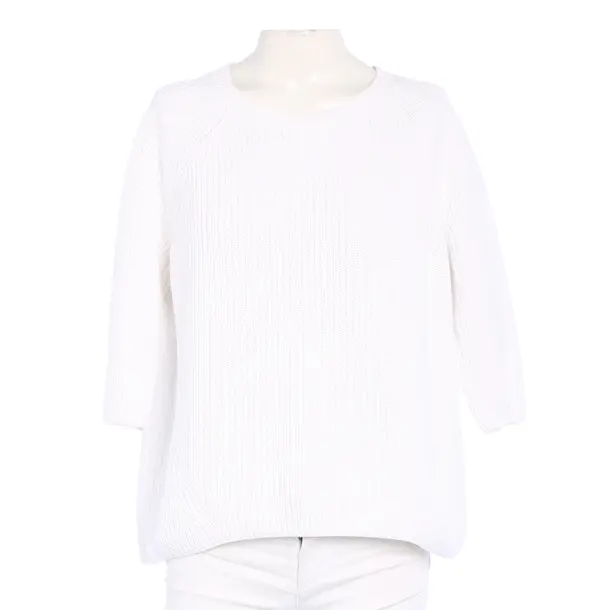 Jumper in White, Cotton, Hugo Boss Red Label