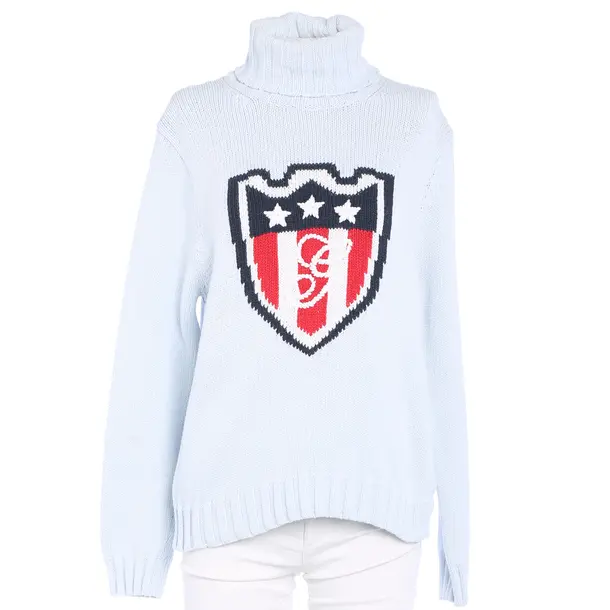 Jumper in Blue, Cotton, Gant
