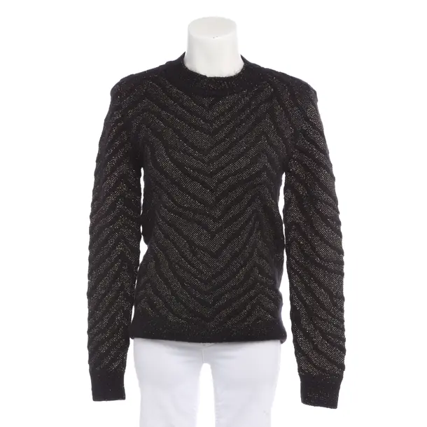 Pullover in Schwarz, Wolle, Saint Laurent