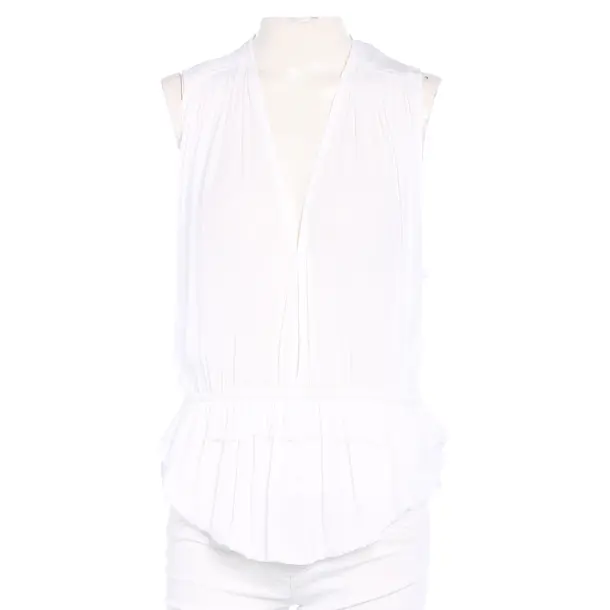 Blouse in White, Polyester, Isabel Marant