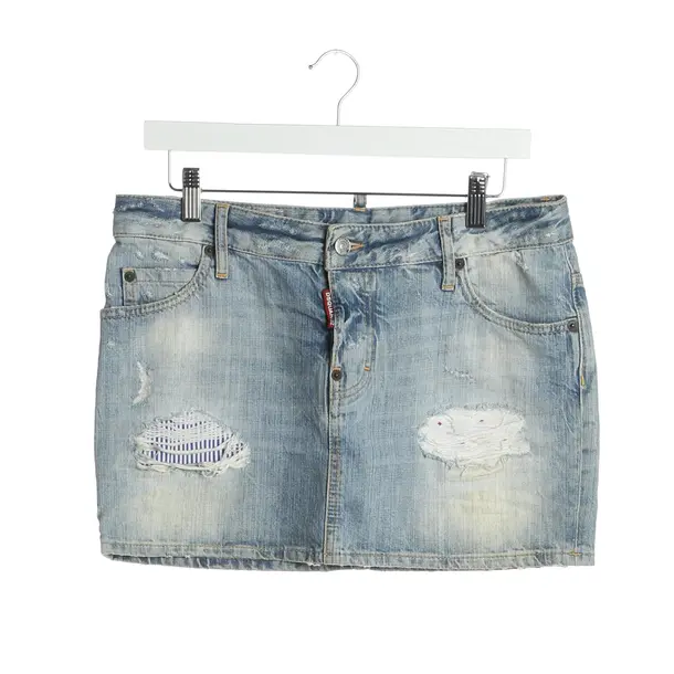 Rock in Blau, Baumwolle, Dsquared