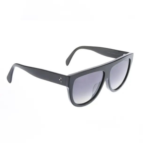 Sonnenbrille in Schwarz, Kunststoff, Céline