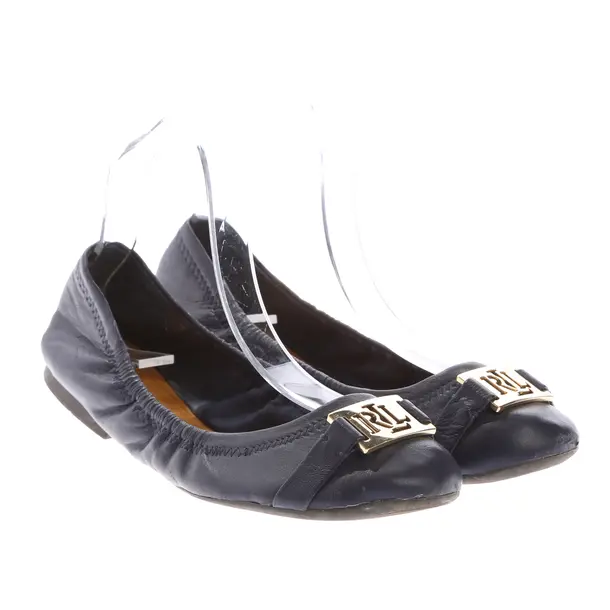 Ballet Flats in Blue, , Lauren Ralph Lauren