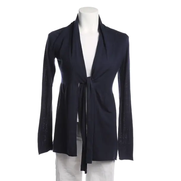 Strickjacke in Blau, Viskose, Repeat