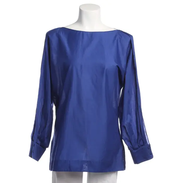 Bluse in Blau, Baumwolle, Escada