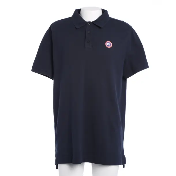 Poloshirt in Blau, Baumwolle, Canada Goose