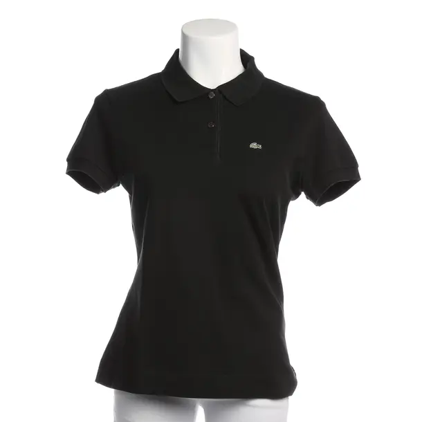 Poloshirt in Schwarz, Baumwolle, Lacoste