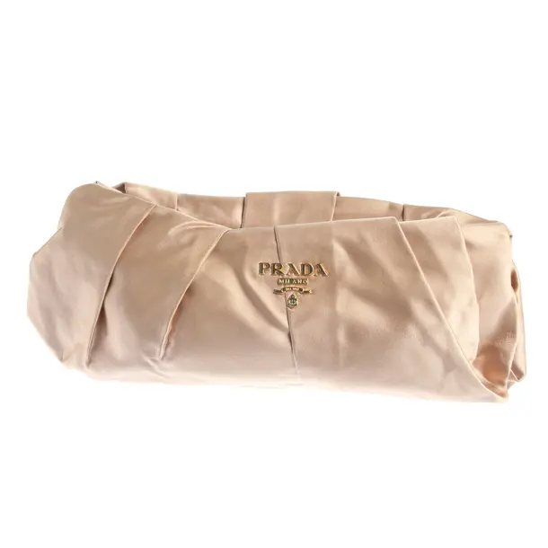 Clutch Bag in Pink, Silk, Prada