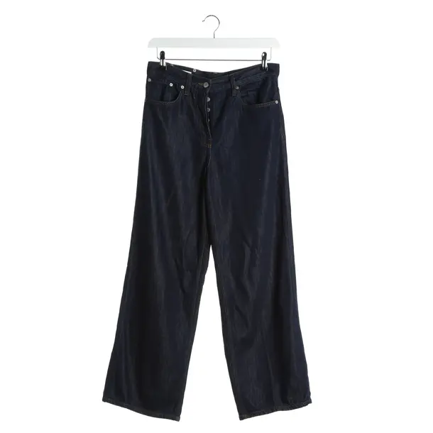 Jeans Straight Fit in Blau, Baumwolle, Dries van Noten