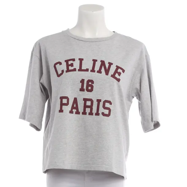Shirt in Gray, Cotton, Céline