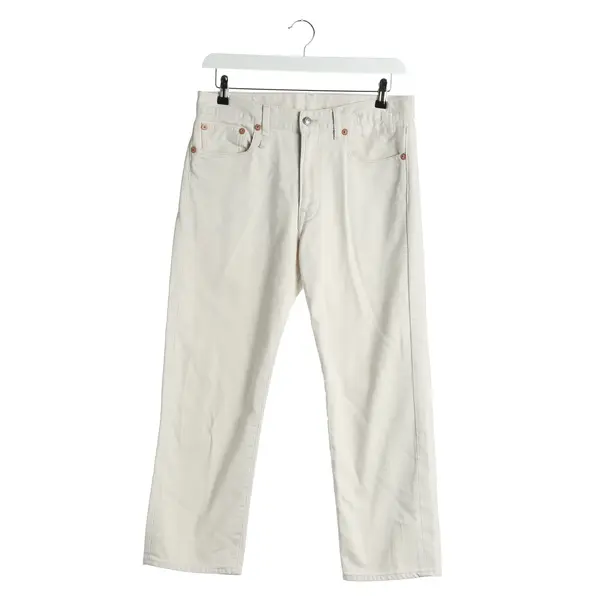Slim Fit Jeans in White, Cotton, R13