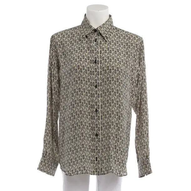 Bluse in Weiß, Seide, Fendi