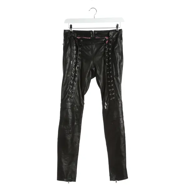 Hose in Schwarz, Leder, Dsquared