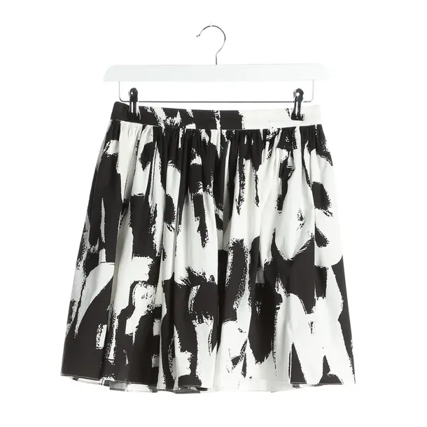 Rock in Schwarz, Baumwolle, Alexander McQueen