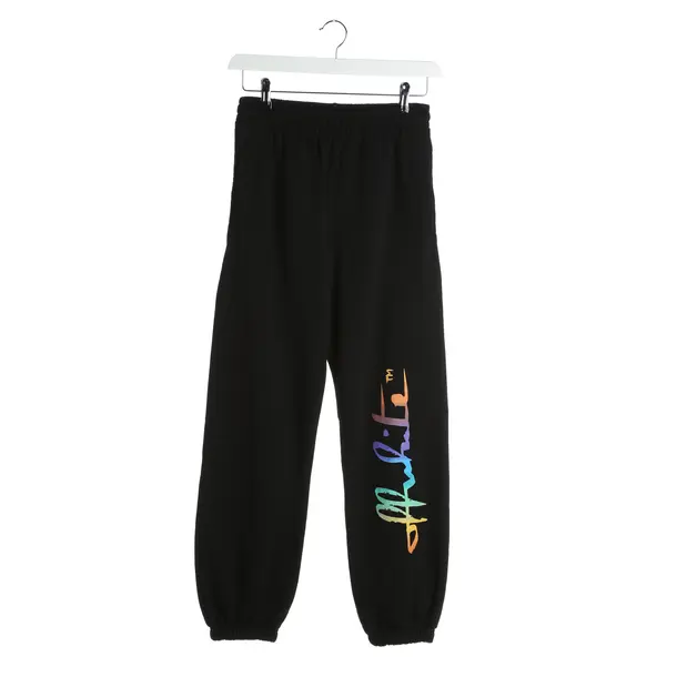 Sweatpants in Black, Cotton, Off-White