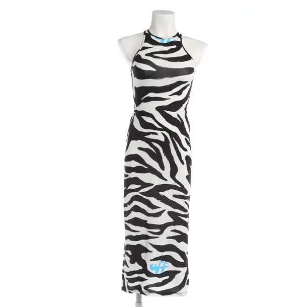 Dress in Multicolored, Polyester, Off-White