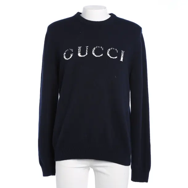 Jumper in Blue, Wool, Gucci