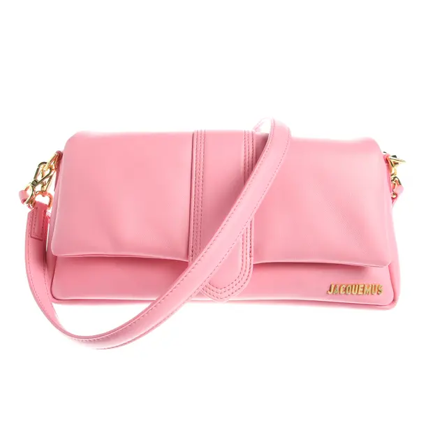 Shoulder Bag in Pink, Leather, Jacquemus