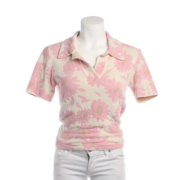 Poloshirt in Weiß, Baumwolle, Jacquemus