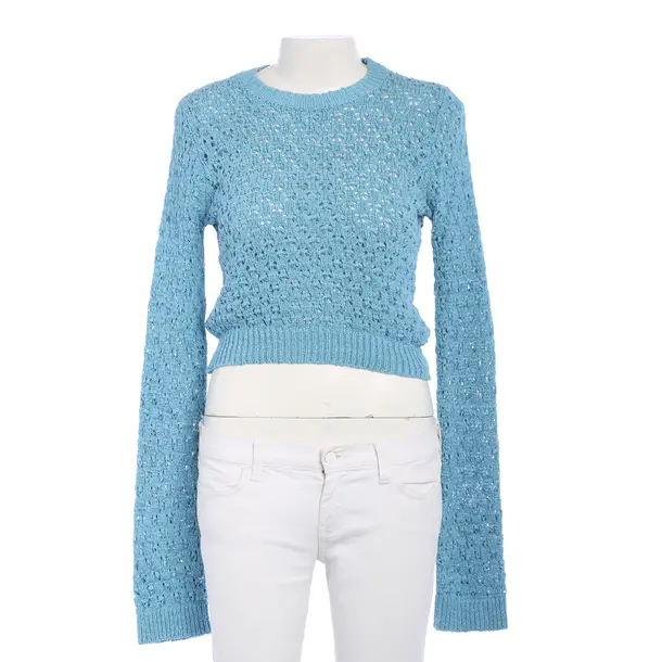 Pullover in Blau, Baumwolle, Rotate Birger Christensen