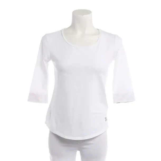Long Sleeve Shirt in White, Cotton, Burberry Brit