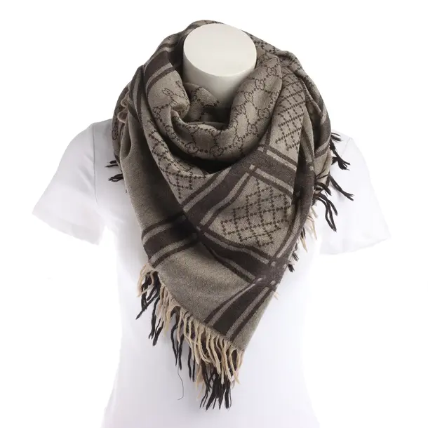 Scarf in Brown, Wool, Gucci