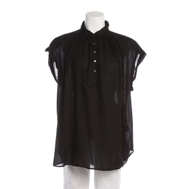 Bluse in Schwarz, Baumwolle, Nili Lotan