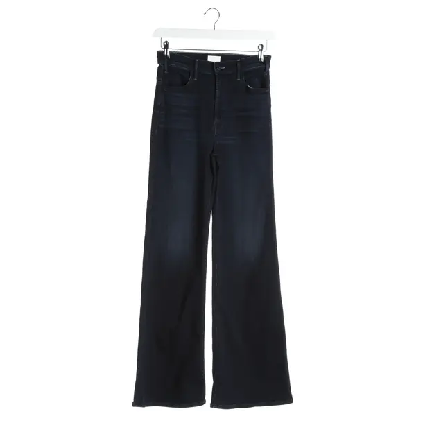 Jeans Bootcut in Blau, Baumwolle, Mother