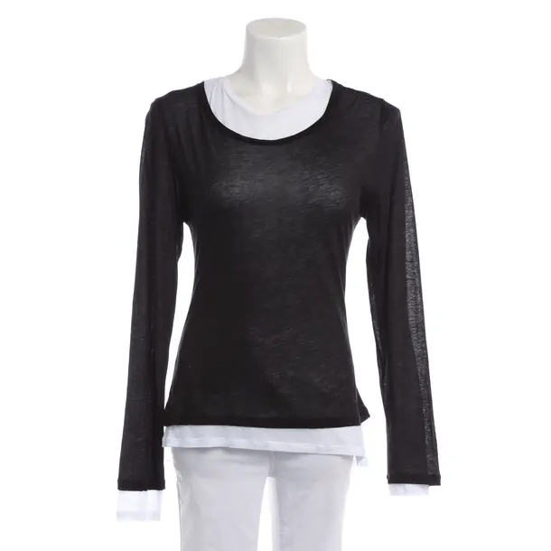 Long Sleeve Shirt in Black, Cotton, Dorothee Schumacher