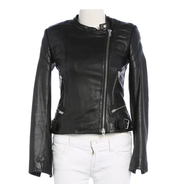 LeatherJacket in Black, Leather, Closed