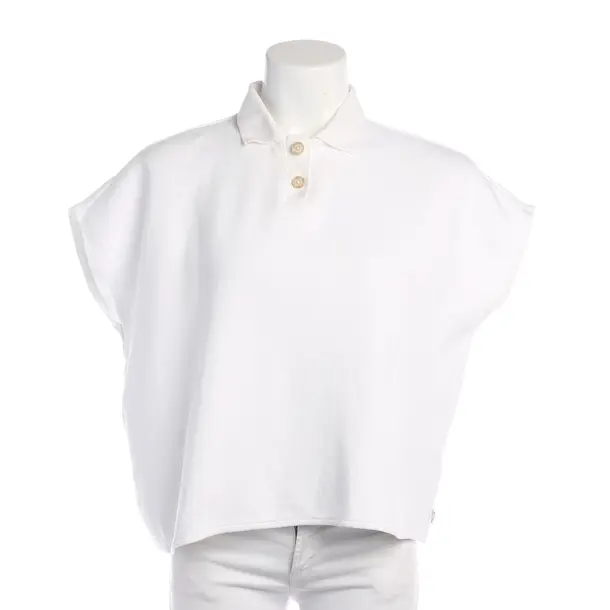 Polo Shirt in White, Cotton, Marc O'Polo Denim