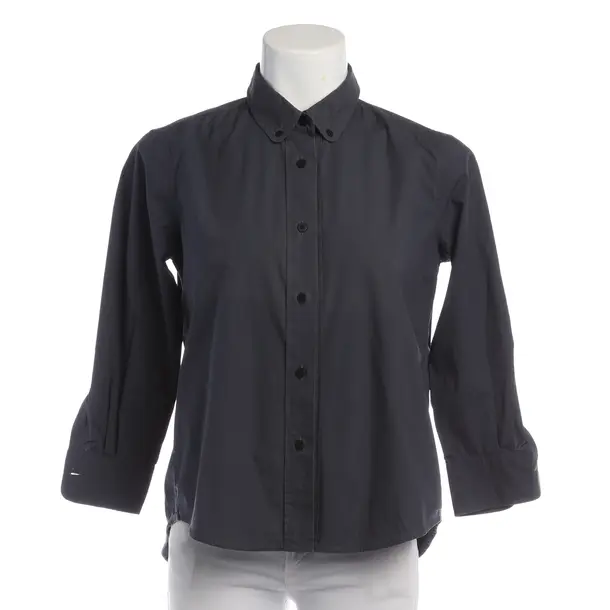Bluse in Grau, Baumwolle, Lis Lareida