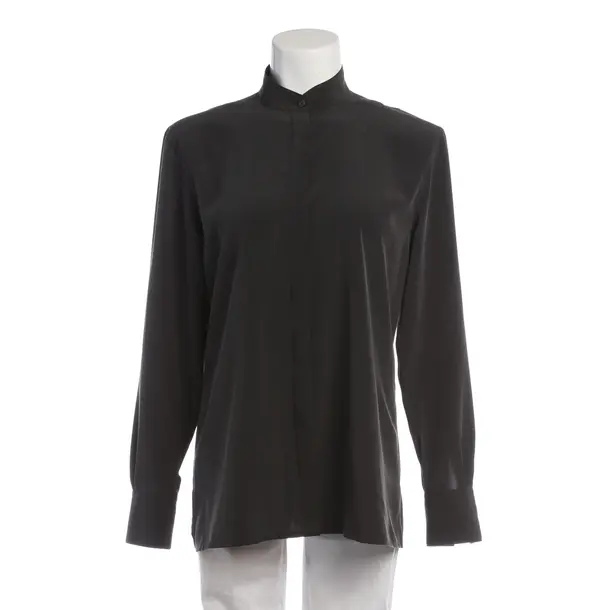 Blouse in Gray, Polyester, Van Laack