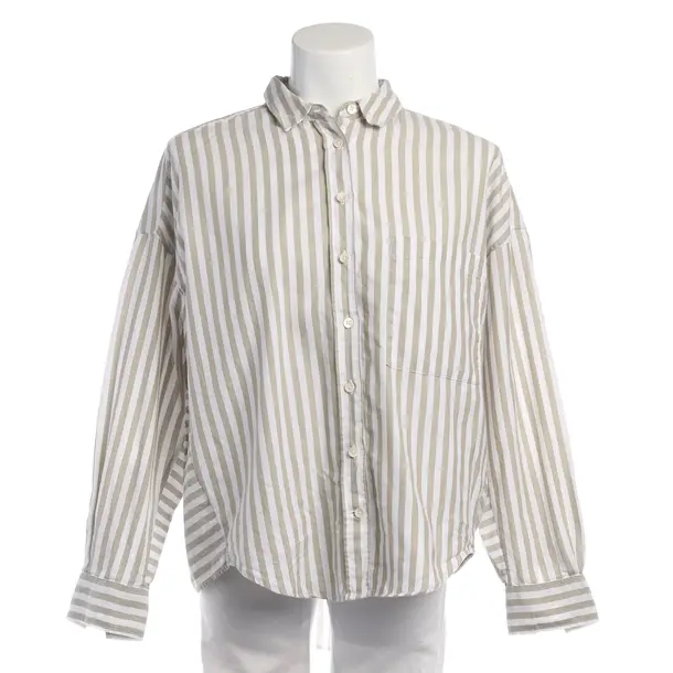 Tunic in White, Cotton, Closed