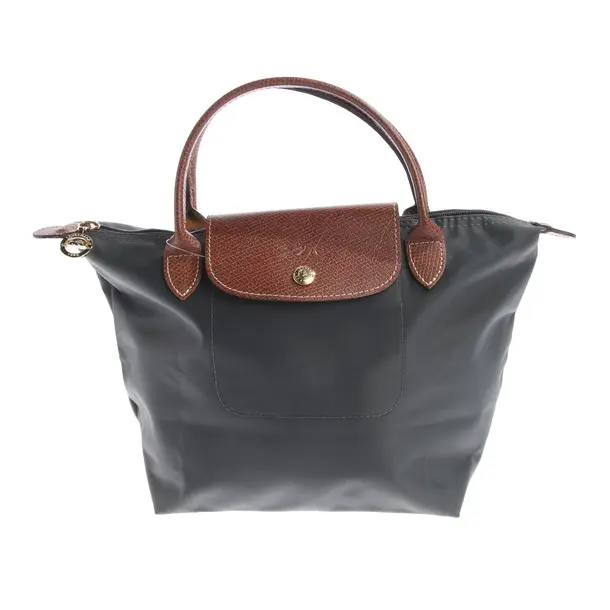 Handbag in Gray, Polyester, Longchamp