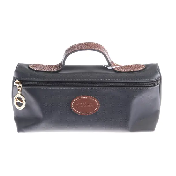 Cosmetic Bag in Gray, Polyimide, Longchamp